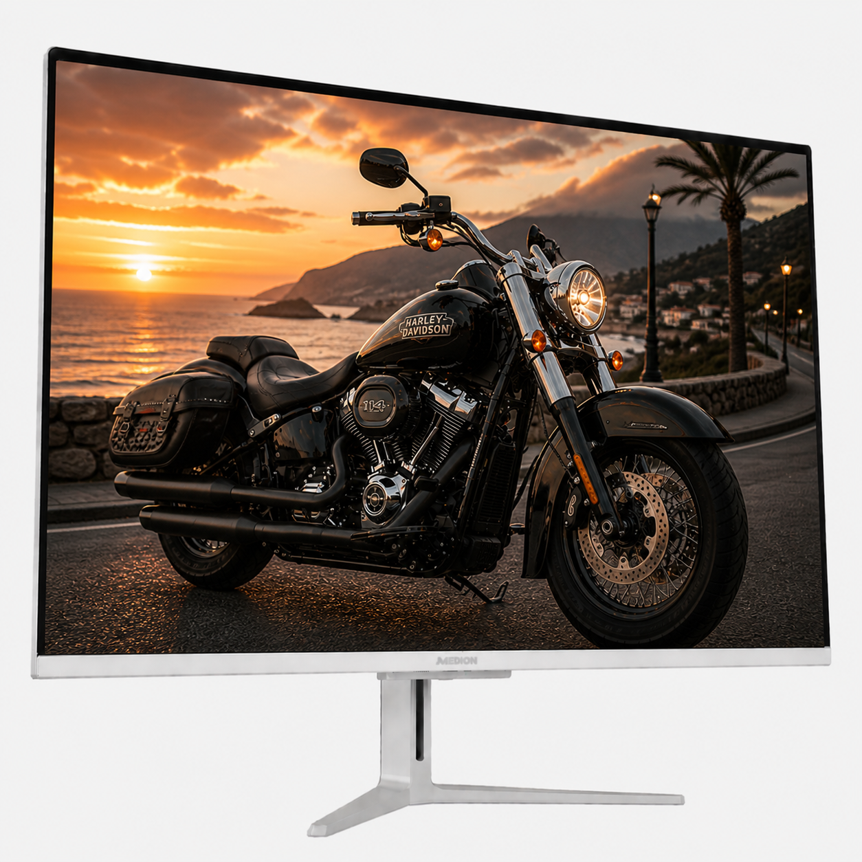 Моноблок 23.8" Medion (Lenovo Group) Cepter A440-03 | AMD Ryzen 5 3500U | IPS (1920x1080) FullHD | RAM 8 ГБ | SSD 512 ГБ | AMD Radeon Vega 8 Graphics | Wi-Fi 5 | Тонкий корпус | Win11 (5208), фото №2