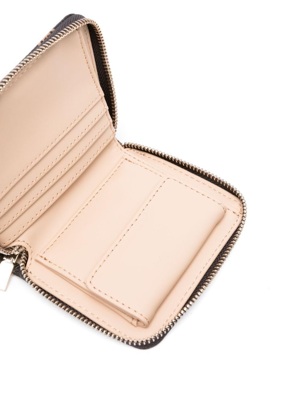 Кошелек Guess Laurel Small Zip Around, Mocha logo, Zip, фото №2