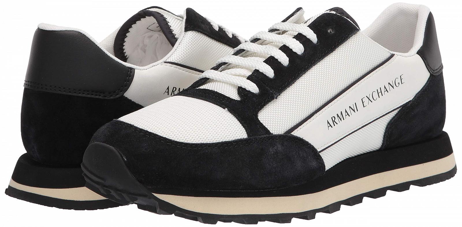 Кросівки Armani Exchange Osaka Running з фірмованою стрічкою, фото №7