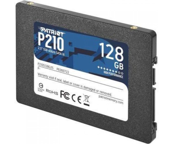 SSD накопичувач PATRIOT P210 128 GB P210S128G25, фото №2 SSD накопичувач PATRIOT P210 128 GB P210S128G25, фото №2