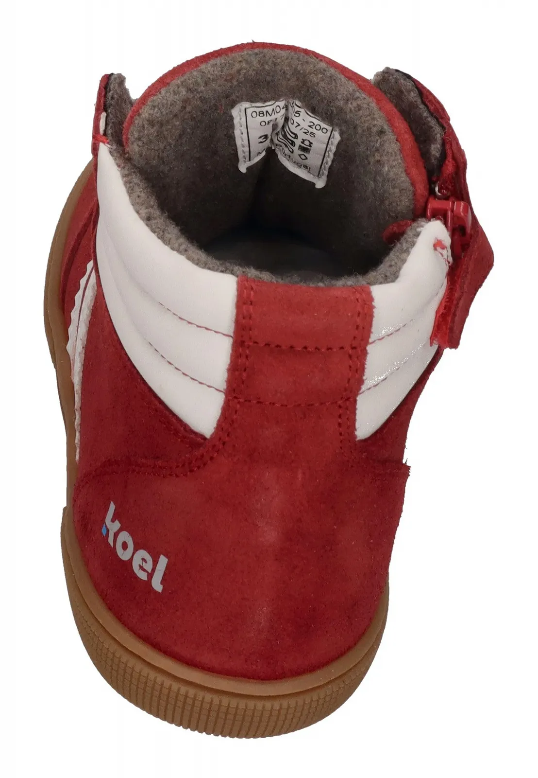 Детская обувь KOEL Barefoot Drew Merino Красный, фото №5