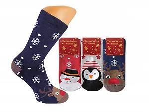 Теплые зимние носки, 3 пары, размеры EU 35, 38, 39, 42 synthetic.ua - Фото 1