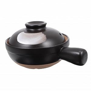 Кастрюля для супа Toyvian с ручкой, керамическая с крышкой, для 1 человека - Фото 1