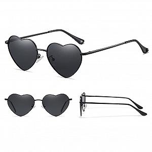 Сонцезахисні окуляри Серцеподібні RUNHUIS Поляризовані Жіночі Чоловічі synthetic.ua - Фото 1