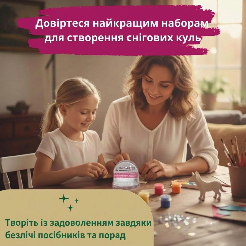 Снігова куля-фоторамка Schneekugelhaus 50007 Біла, фото №5