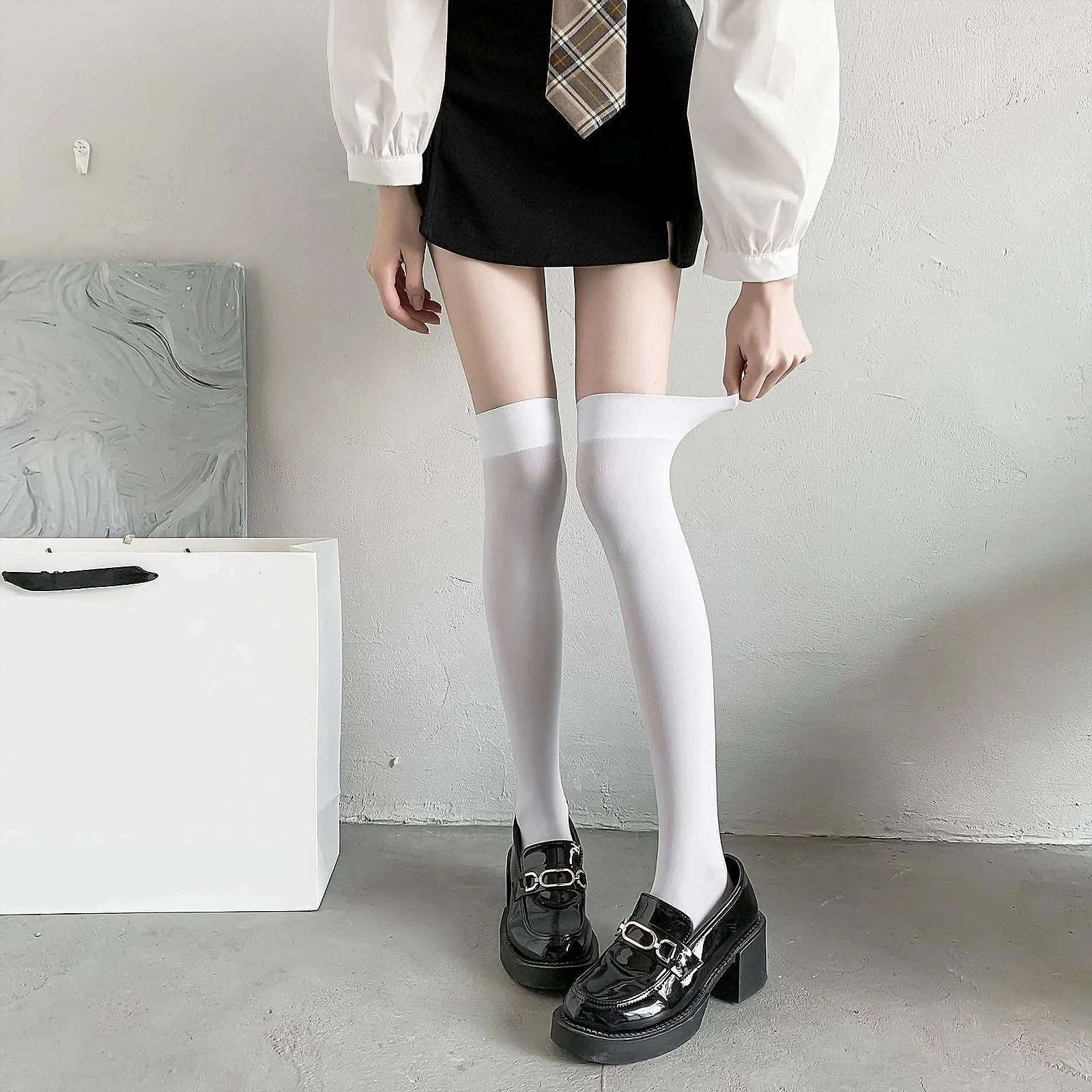 Гетры KEYRI Вязаные носки One Size, фото №4