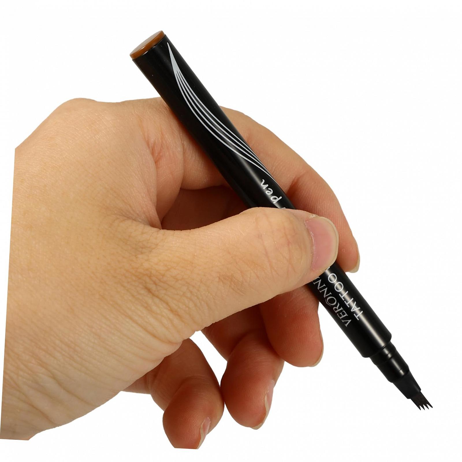 Олівець для брів HAPINARY Vierzackiger Dunkelbraune Anti Schweiß, фото №7