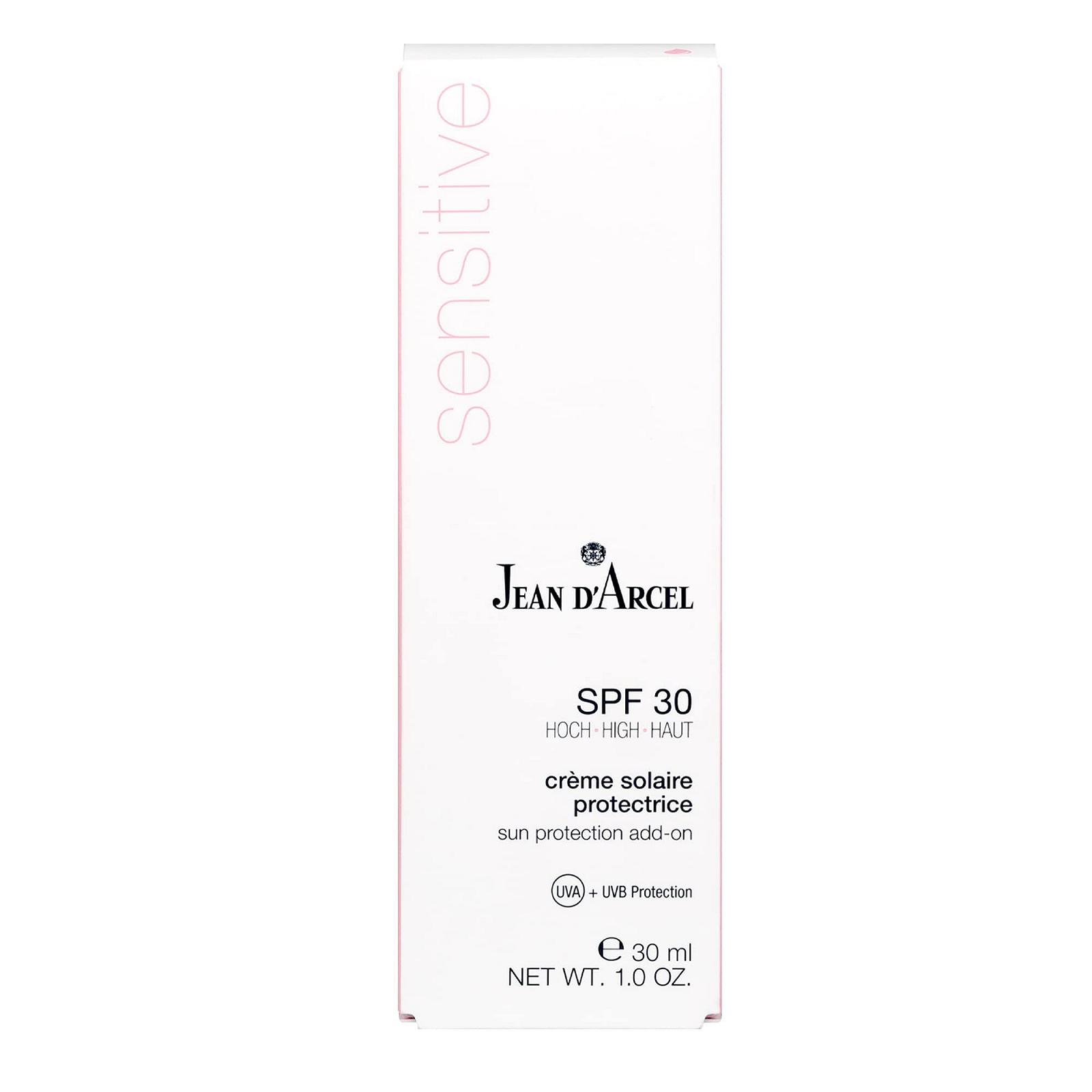 Сонцезахисний крем Jean D'arcel Sensitive SPF 30 для чутливої шкіри 30 ml, фото №2