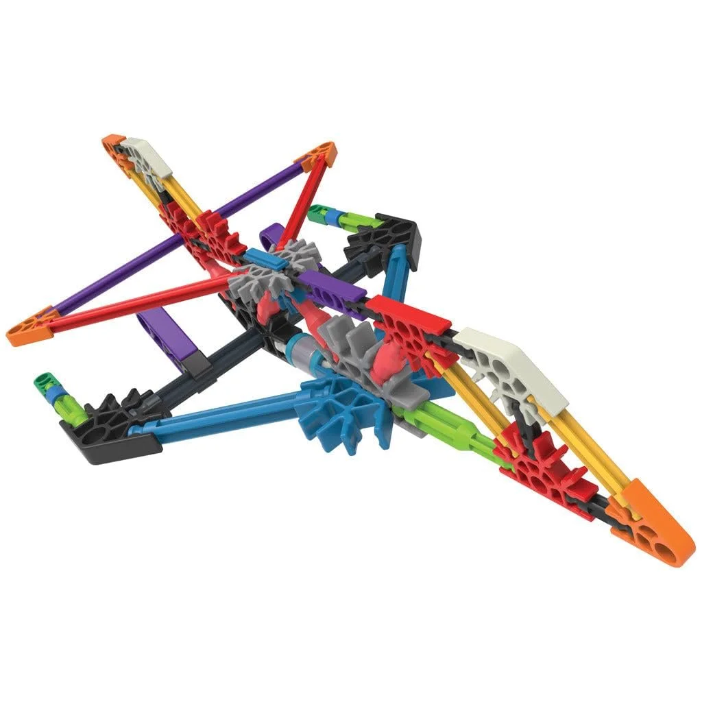 Конструктор K'Nex Fantasy Jumbo Jet, 57 деталей, кольоровий, фото №1 Конструктор K'Nex Fantasy Jumbo Jet, 57 деталей, кольоровий, фото №1