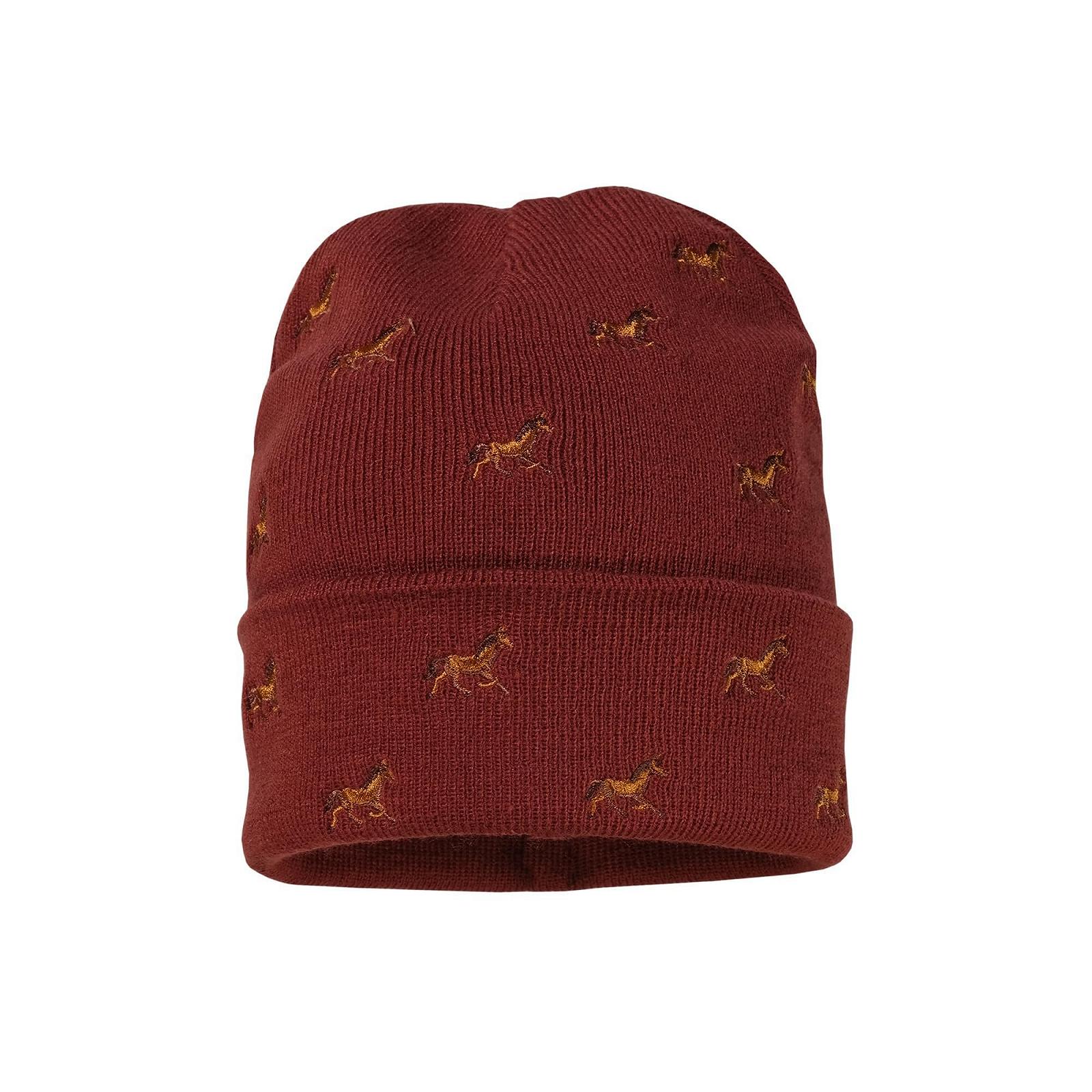 Шапка maximo Дитяча Для дівчинки Horse AO Вишита Подвійна, фото №1