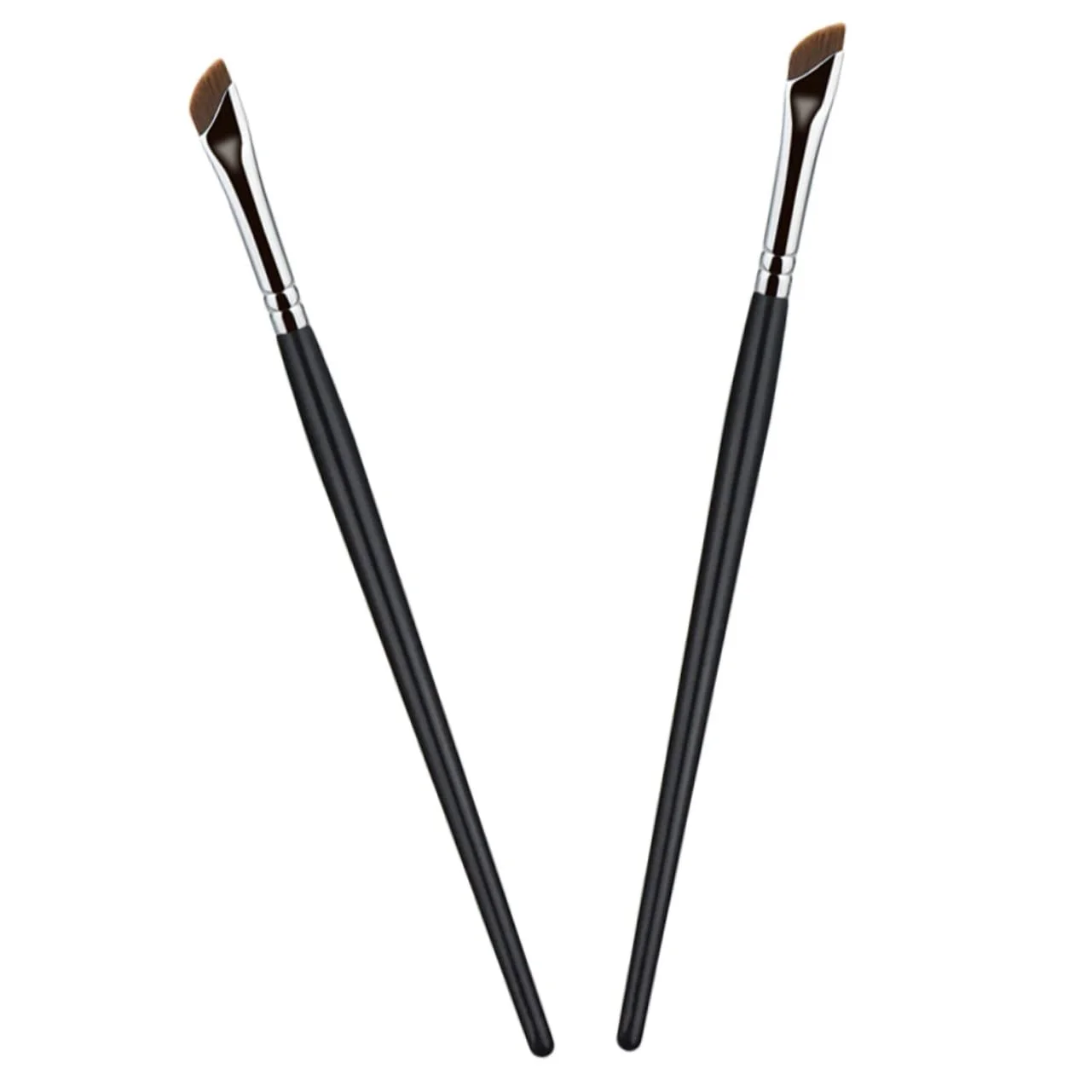 Набор кистей DOITOOL 6 шт. для бровей, макияжа, теней, подводки, скошенная, для консилера, фото №6