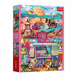 Пазл Trefl Holiday Season 2 в 1 2 x 500 деталей - Фото 1