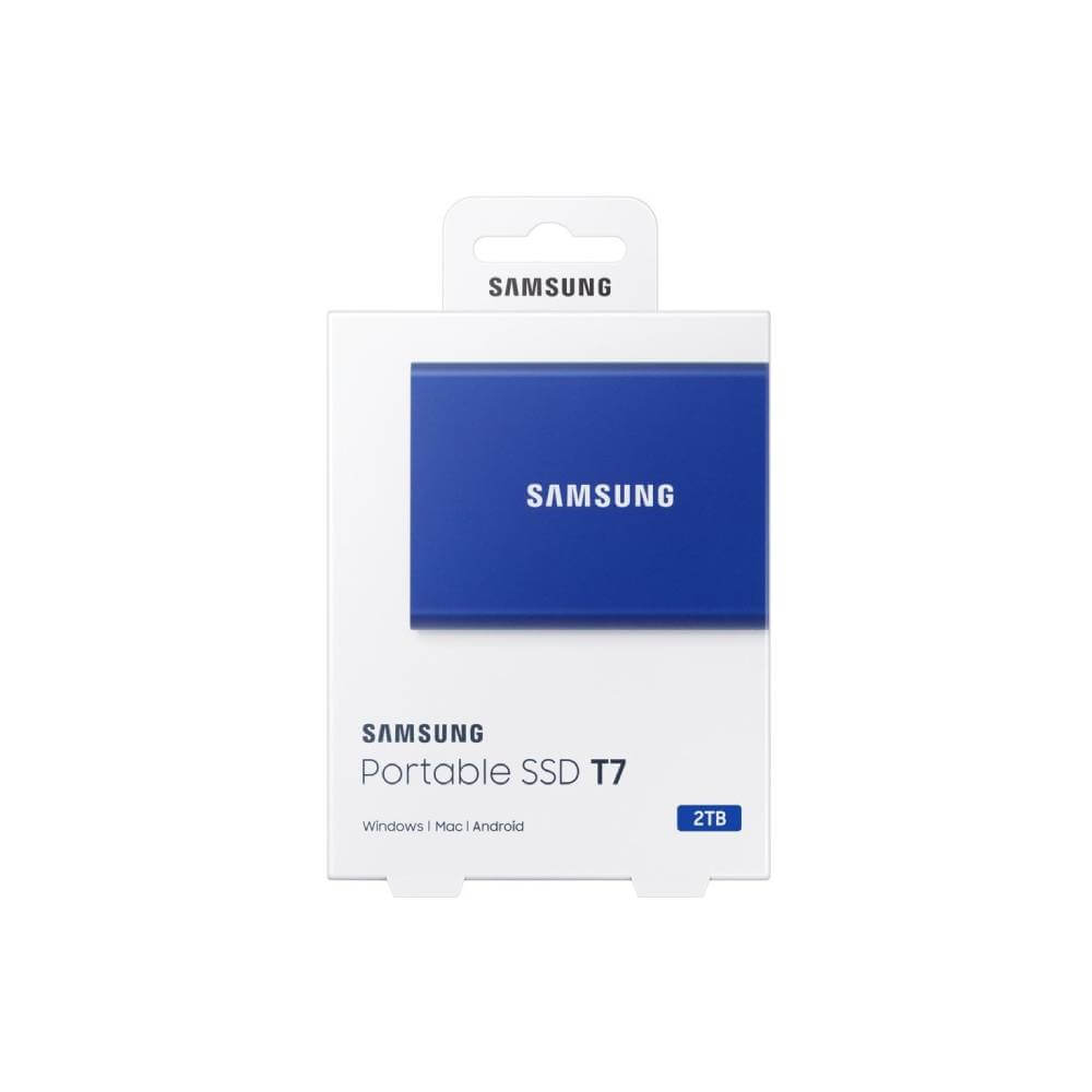 SSD накопичувач Samsung T7 Indigo Blue 2TB (MU-PC2T0H/WW), фото №6