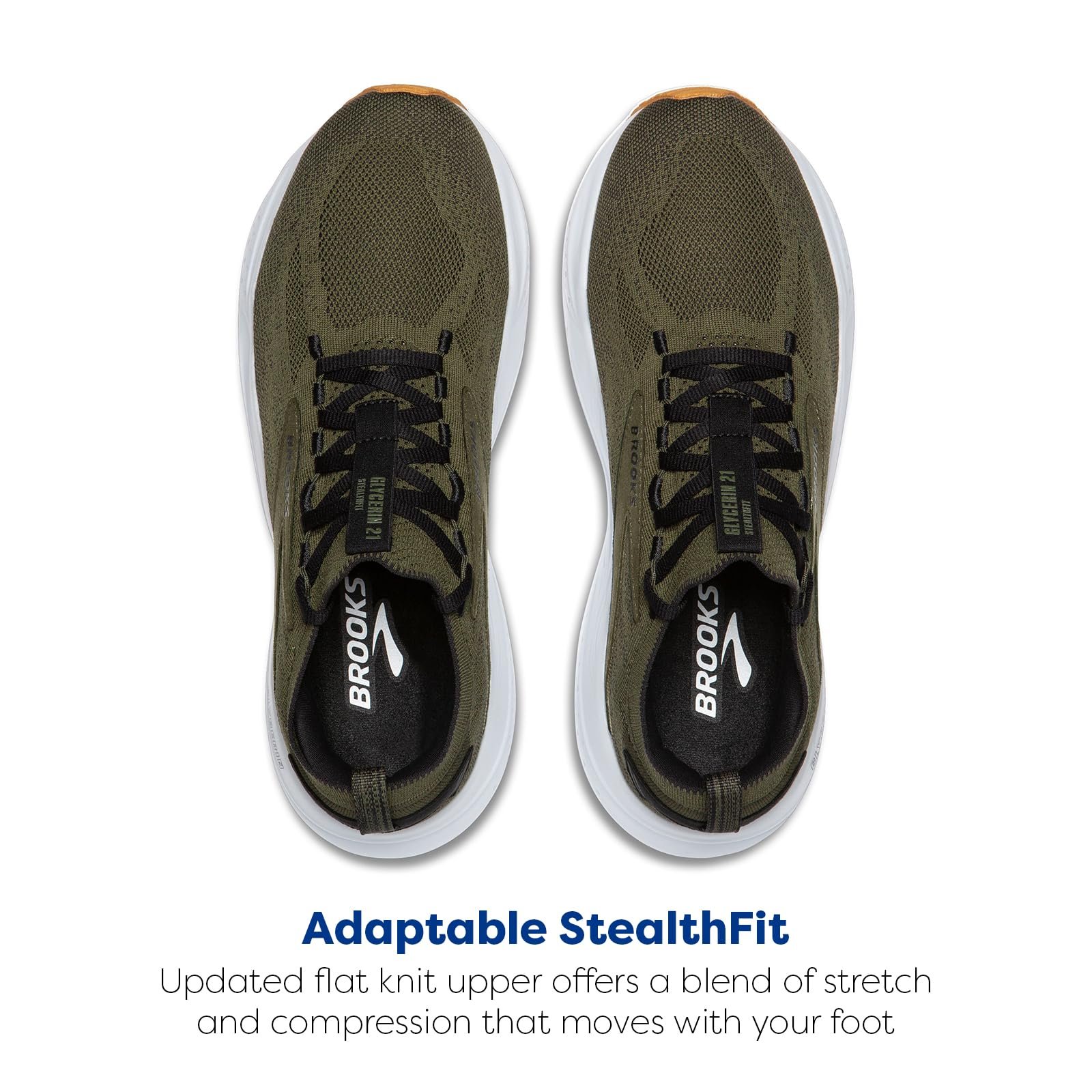 Кросівки Brooks Glycerin Stealthfit 21 Чоловічі, фото №4 Кросівки Brooks Glycerin Stealthfit 21 Чоловічі, фото №4