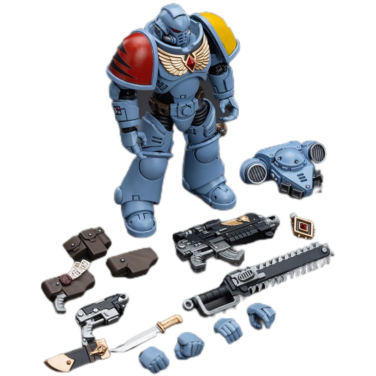 Фигурка подвижная JOYTOY Warhammer 40,000 Space Wolves Intercessors 1/18, фото №5
