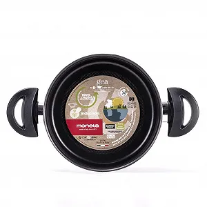 Сотейник Moneta Gea 20 см Алюміній 2 ручки Індукція Чорний ціна на synthetic.ua - Фото 1 Сотейник Moneta Gea 20 см Алюміній 2 ручки Індукція Чорний synthetic.ua - Фото 1