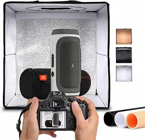 Фотобокс NK Mini Photobox (60 х 60 см) 3 фона Черный - Фото 1