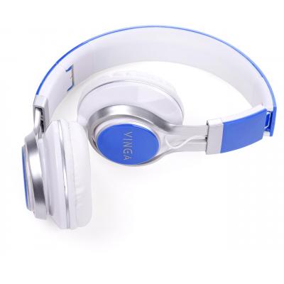Наушники Vinga HSM040 White/Blue HSM040WB, фото №4 Наушники Vinga HSM040 White/Blue HSM040WB, фото №4