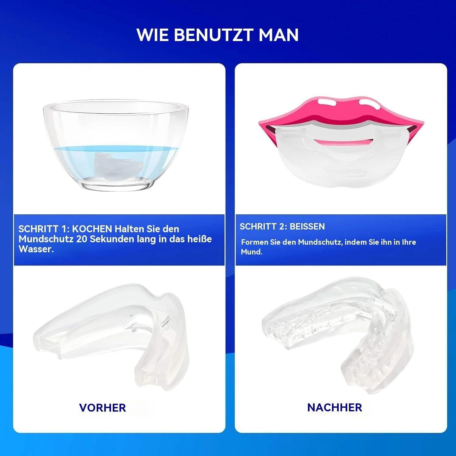 Капа от храпа Регулируемая для рта, фото №2