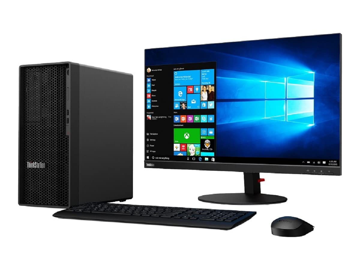 Башня Lenovo ThinkStation P350 i5-11500 16GB 512GB SSD Win10 Pro 30E3004SGE Черный, фото №1