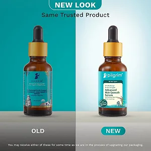 Сыворотка Pilgrim Advanced для роста волос с Redensyl 3%, Anagain 4% и Baicapil, контроль выпадения и восстановления волос, корейский черный рис для мужчин и женщин, 30 мл synthetic.ua - Фото 1