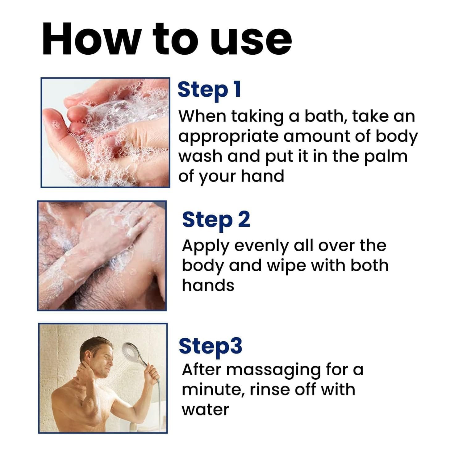 Чоловічий гель для душу Seurico Epimedium 2 шт., фото №7