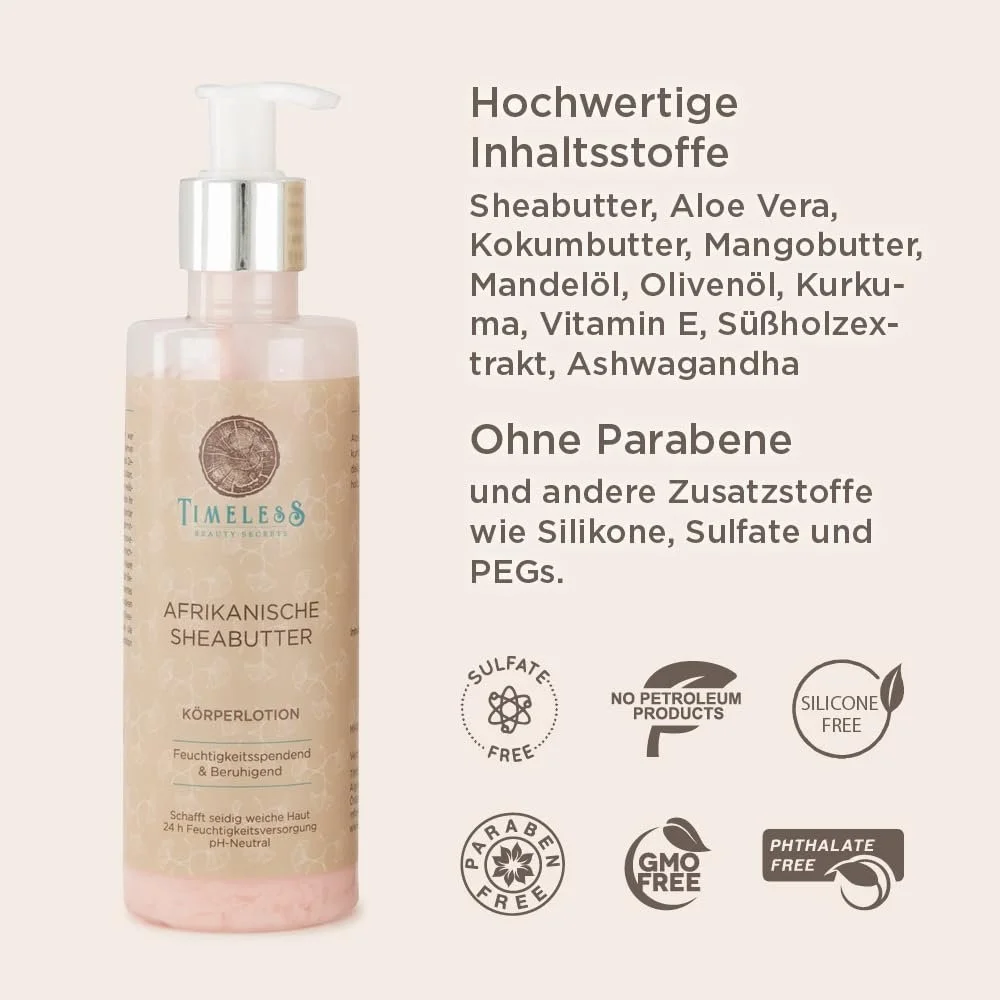 Лосьйон для тіла African Shea Butter Зволожуючий Заспокійливий крем Проти шрамів і розтяжок, фото №4 Лосьйон для тіла African Shea Butter Зволожуючий Заспокійливий крем Проти шрамів і розтяжок, фото №4