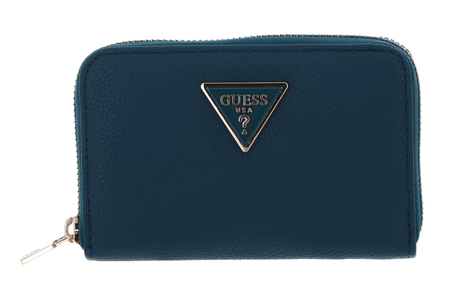Гаманець GUESS Meridian SLG Medium Zip Around Teal, бірюзовий, фото №3