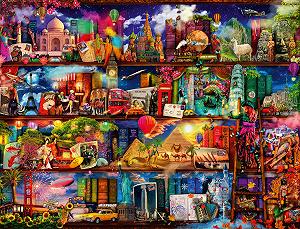 Пазлы Ravensburger World of Books 2000 элементов - Фото 1
