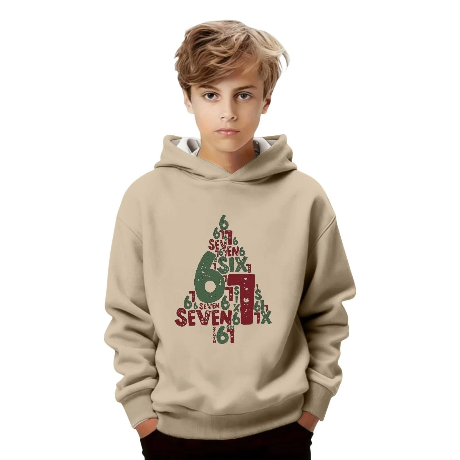 Рождественский свитер Six Seven 67 Meme для мальчиков, подростков, толстовка для девочек, уютный верх для рождественских вечеринок и семейных фотографий зимой, фото №1 Рождественский свитер Six Seven 67 Meme для мальчиков, подростков, толстовка для девочек, уютный верх для рождественских вечеринок и семейных фотографий зимой, фото №1