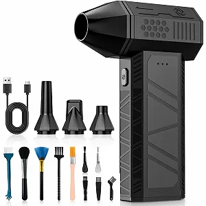 Электрический воздуходувка 130000RPM 3 скорости мини - Фото 1