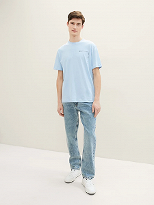 Джинси Loose Straight Fit Jeans 1040203-10146 Tom Tailor Блакитний M synthetic.ua - Фото 1