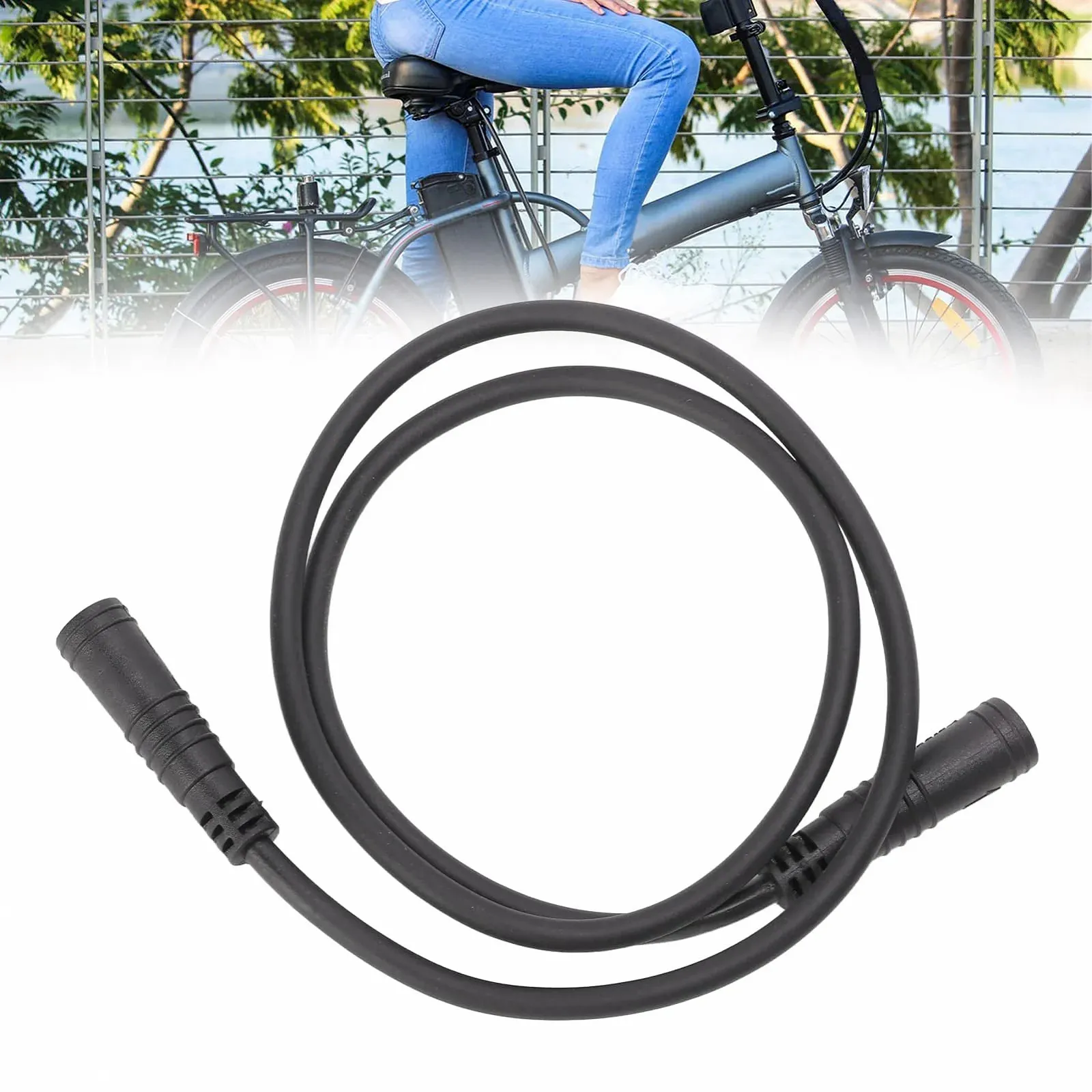 Удлинитель кабеля для электровелосипеда E Bike 5-Pin Waterproof, фото №7