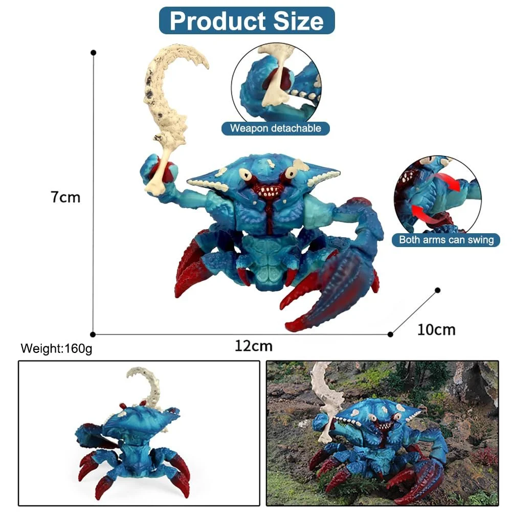 Іграшкова фігурка монстра Eldrador Schleich Warcraft Підводний краб 12 x 7 x 10 см, фото №2