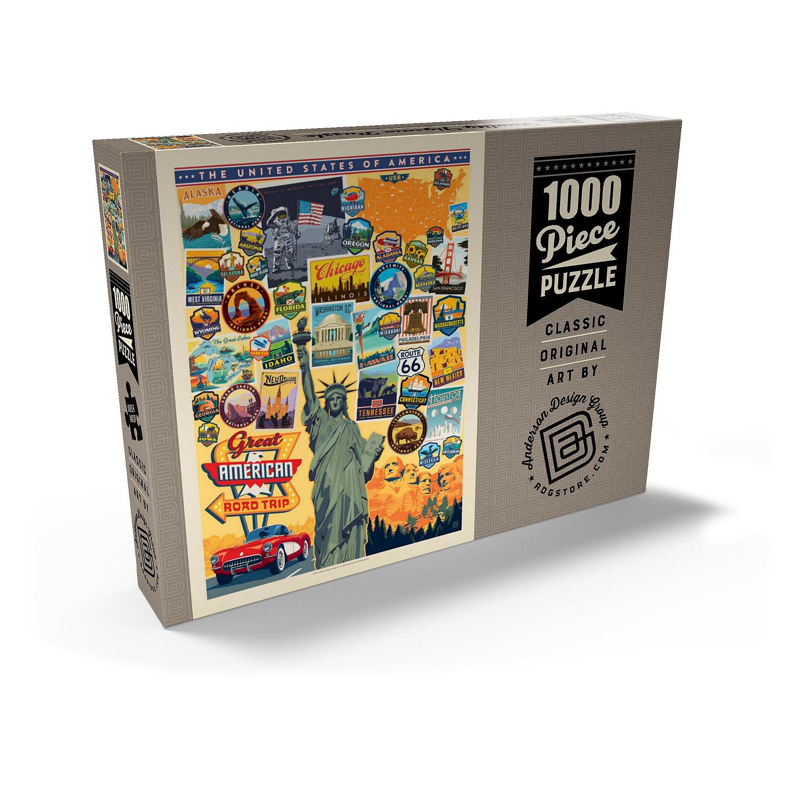 Пазл MyPuzzle Special Collection American Travel: USA Collage 1000 деталей, фото №2