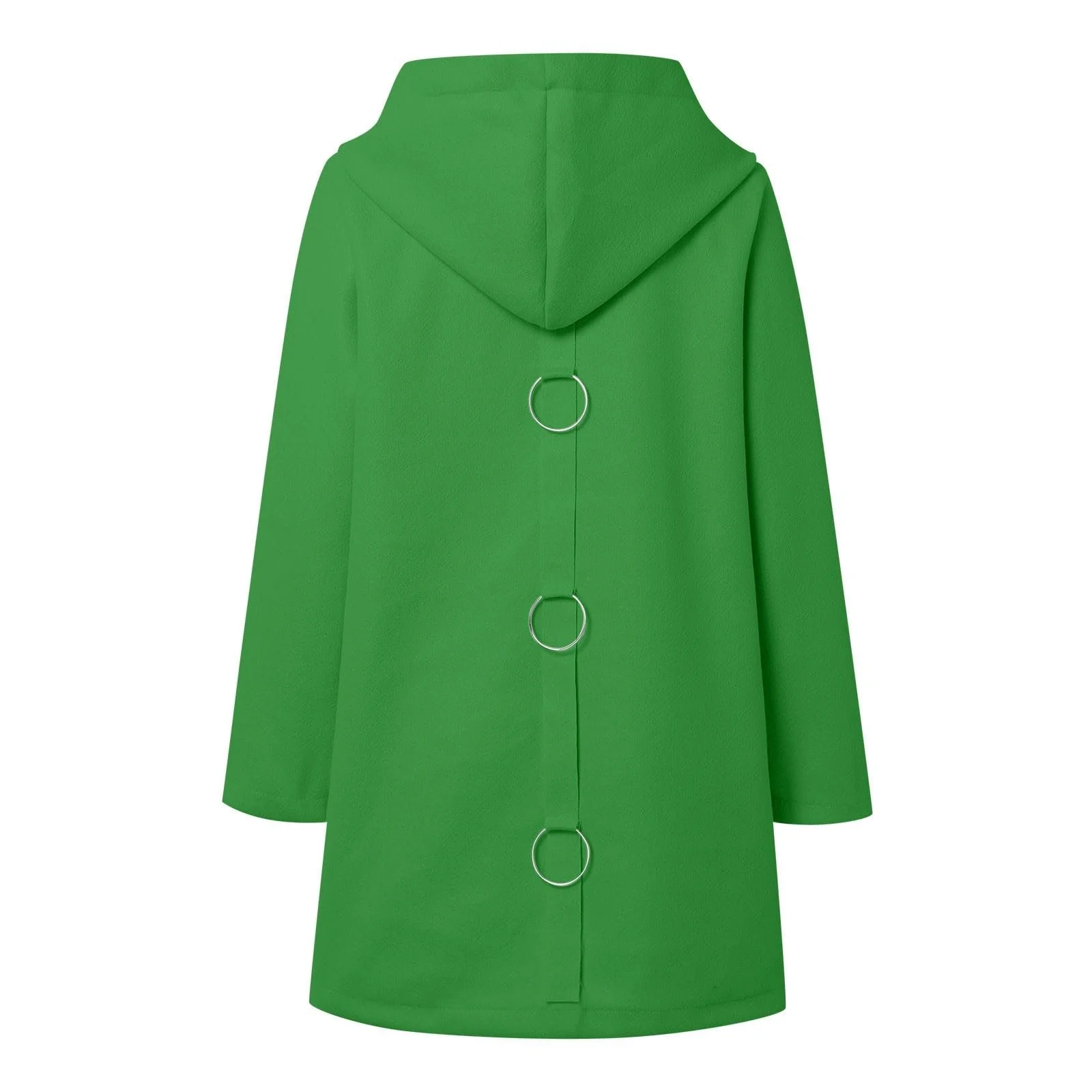 Куртка Вовняна з капюшоном Однотонна, фото №4 Куртка Вовняна з капюшоном Однотонна, фото №4