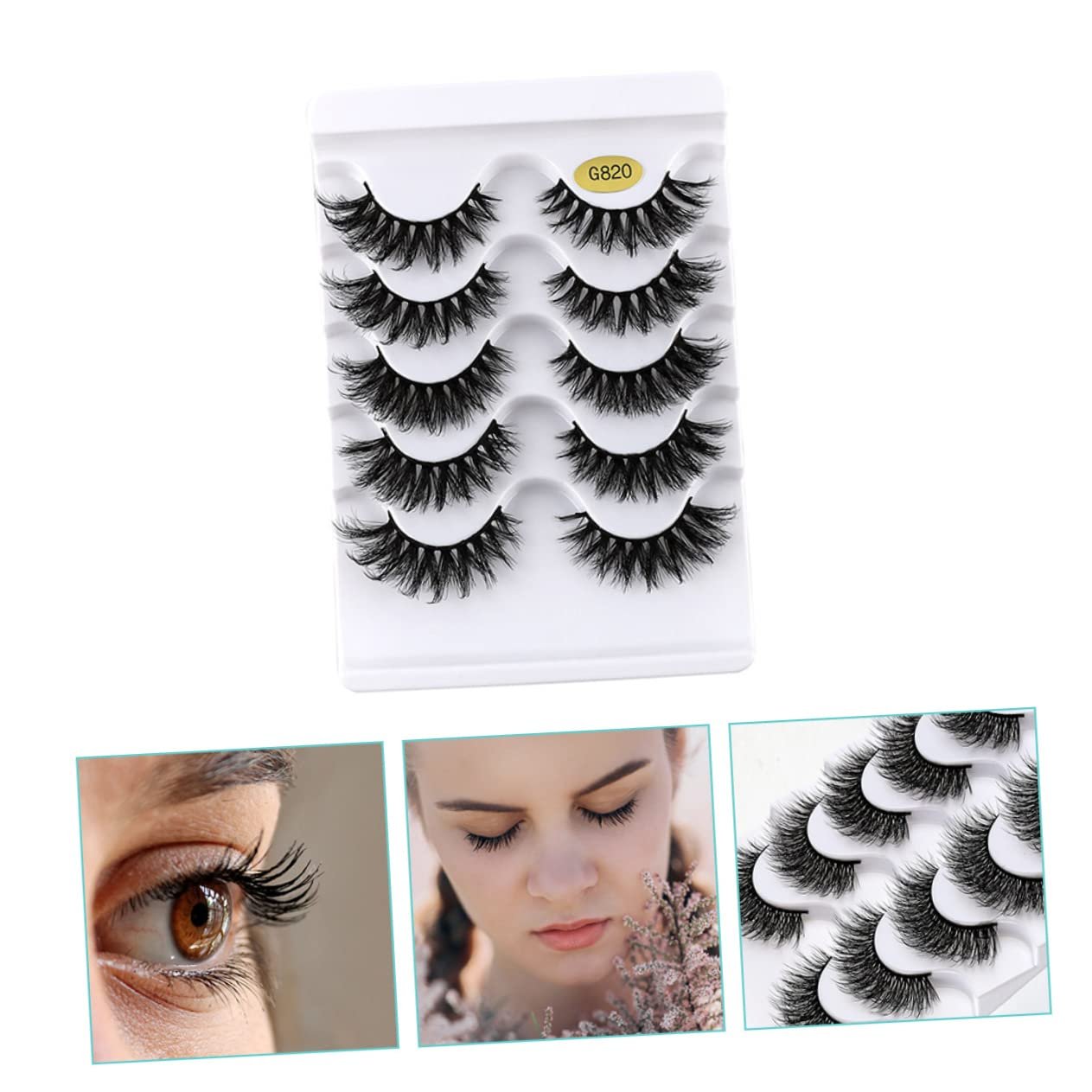 Накладні вії Angoily 3D 20 пар, фото №7 Накладні вії Angoily 3D 20 пар, фото №7