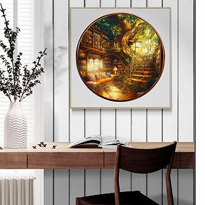 Дерев'яний пазл Charming Bookstore 300 деталей Унікальні нерегулярні форми Фігурки тварин (34 x 34 см) ціна на synthetic.ua - Фото 1 Дерев'яний пазл Charming Bookstore 300 деталей Унікальні нерегулярні форми Фігурки тварин (34 x 34 см) synthetic.ua - Фото 1