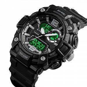 Годинник Skmei 1529BK Black synthetic.ua - Фото 1