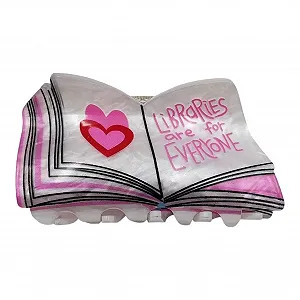 Заколка для волосся у вигляді книги Euyehn - Фото 1