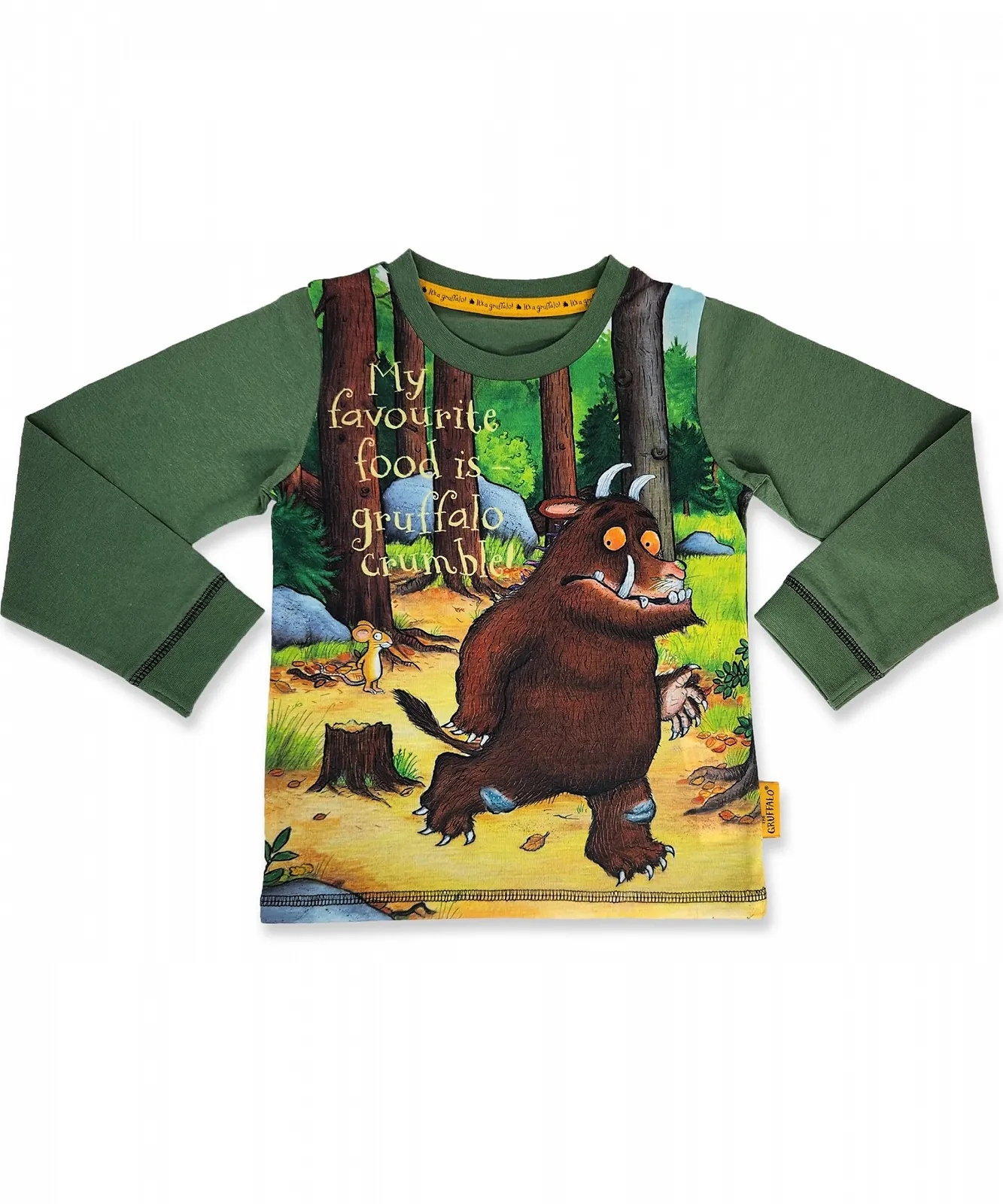 Піжама The Gruffalo Crumble Magic Light з довгими рукавами для хлопчиків, фото №1