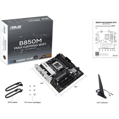 Материнская плата ASUS B850M MAX GAMING WIFI, фото №8 Материнская плата ASUS B850M MAX GAMING WIFI, фото №8