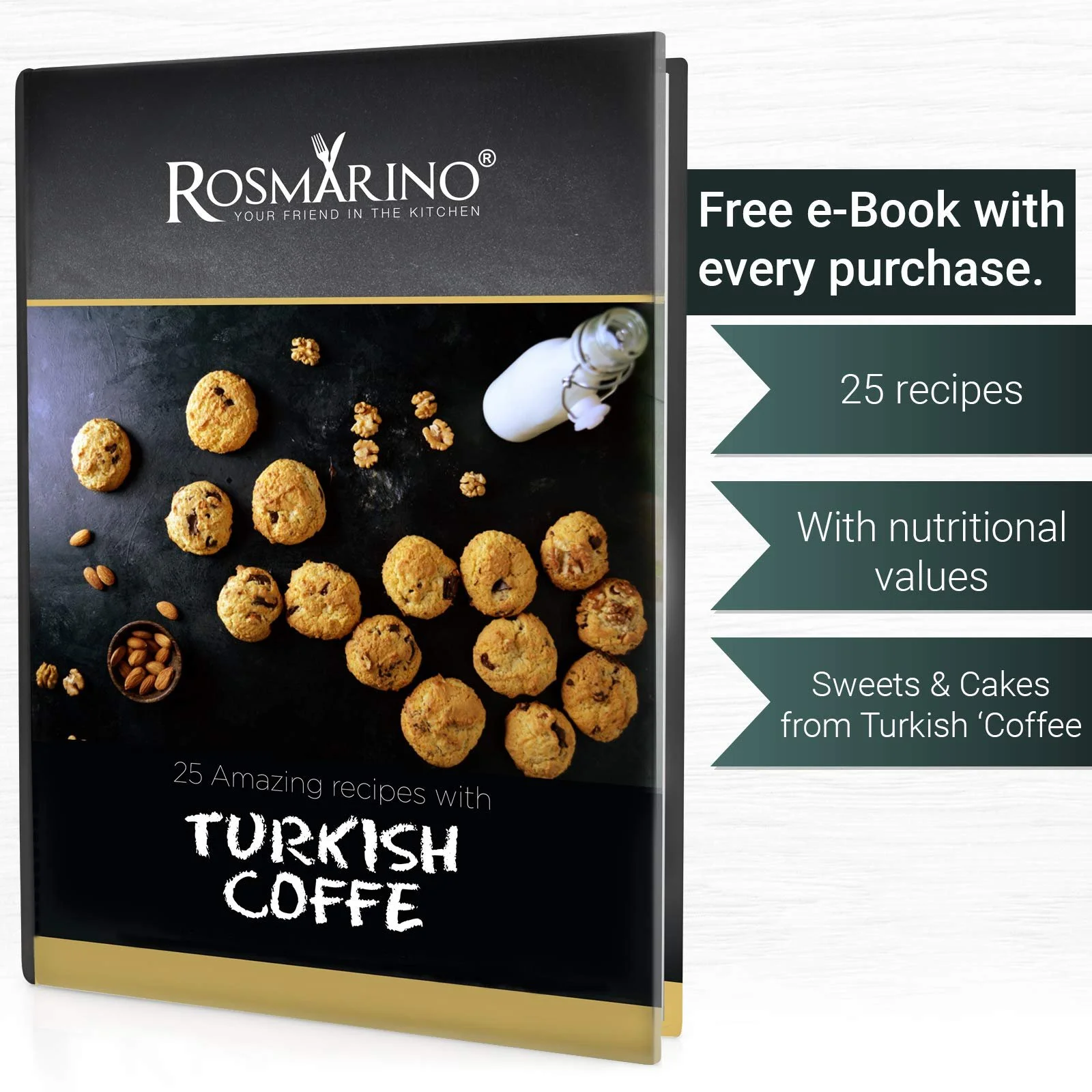 Турка ROSMARINO Stainless Steel 300 мл, фото №7 Турка ROSMARINO Stainless Steel 300 мл, фото №7