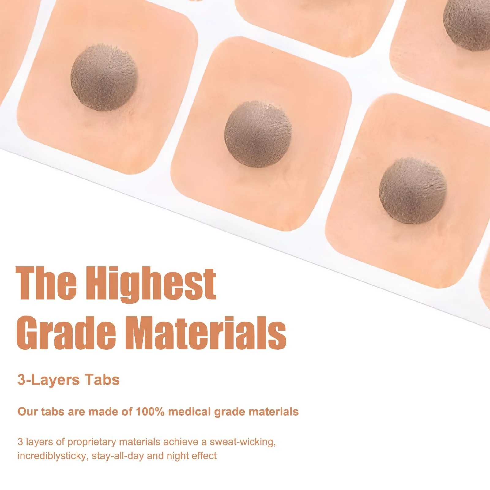 Магнітні назальні пластирі (400 шт. в упаковці), фото №2