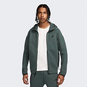 Свитшот Nike Sportswear Tech Fleece Windrunner Зеленый S - Фото 1