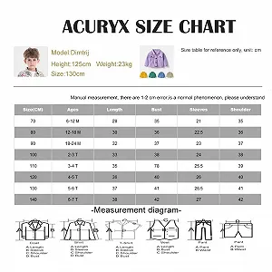 Джинсова куртка Acuryx для малюків, дівчаток та хлопчиків synthetic.ua - Фото 1
