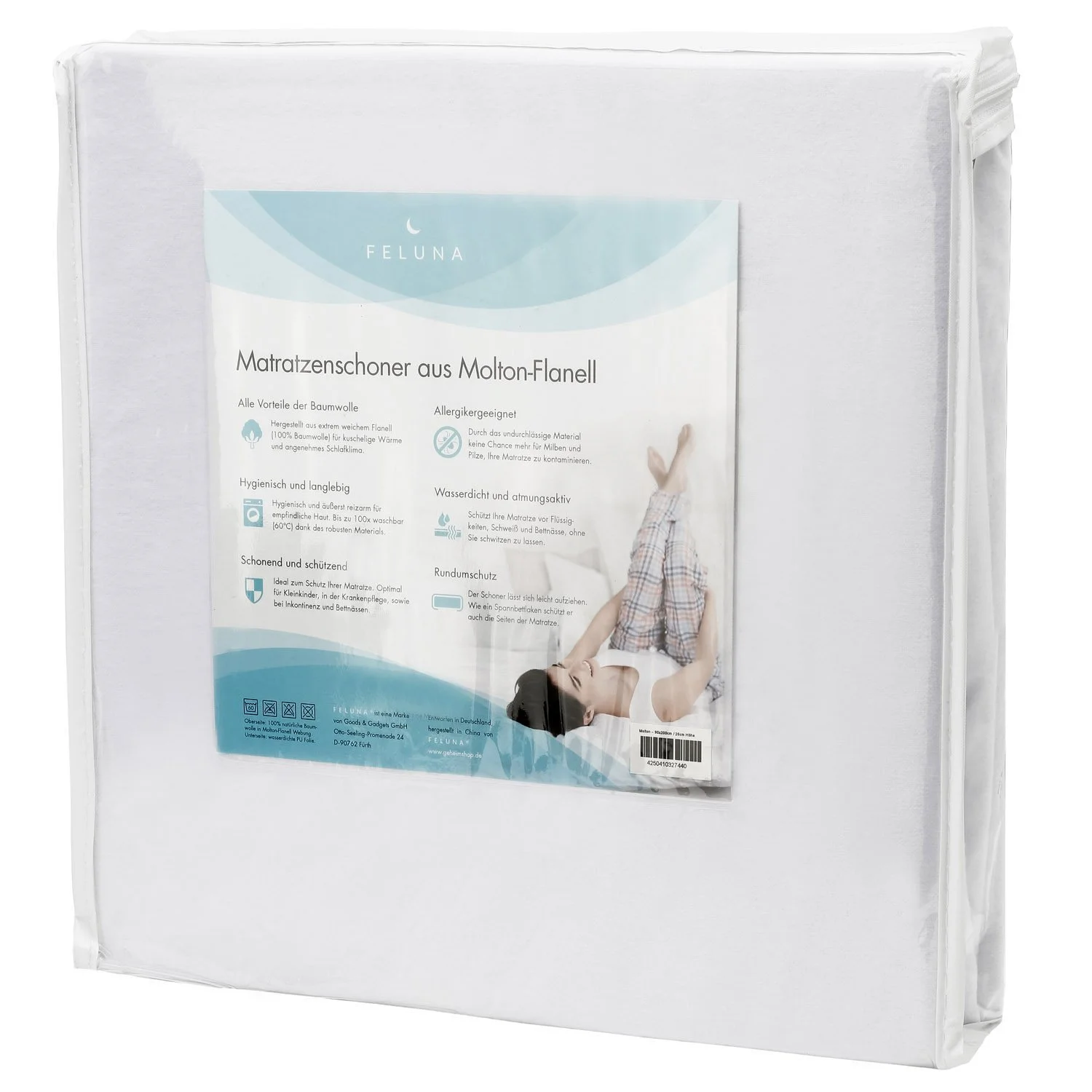 Наматрацник Feluna Flannelette Водонепроникний Molton, фото №7 Наматрацник Feluna Flannelette Водонепроникний Molton, фото №7