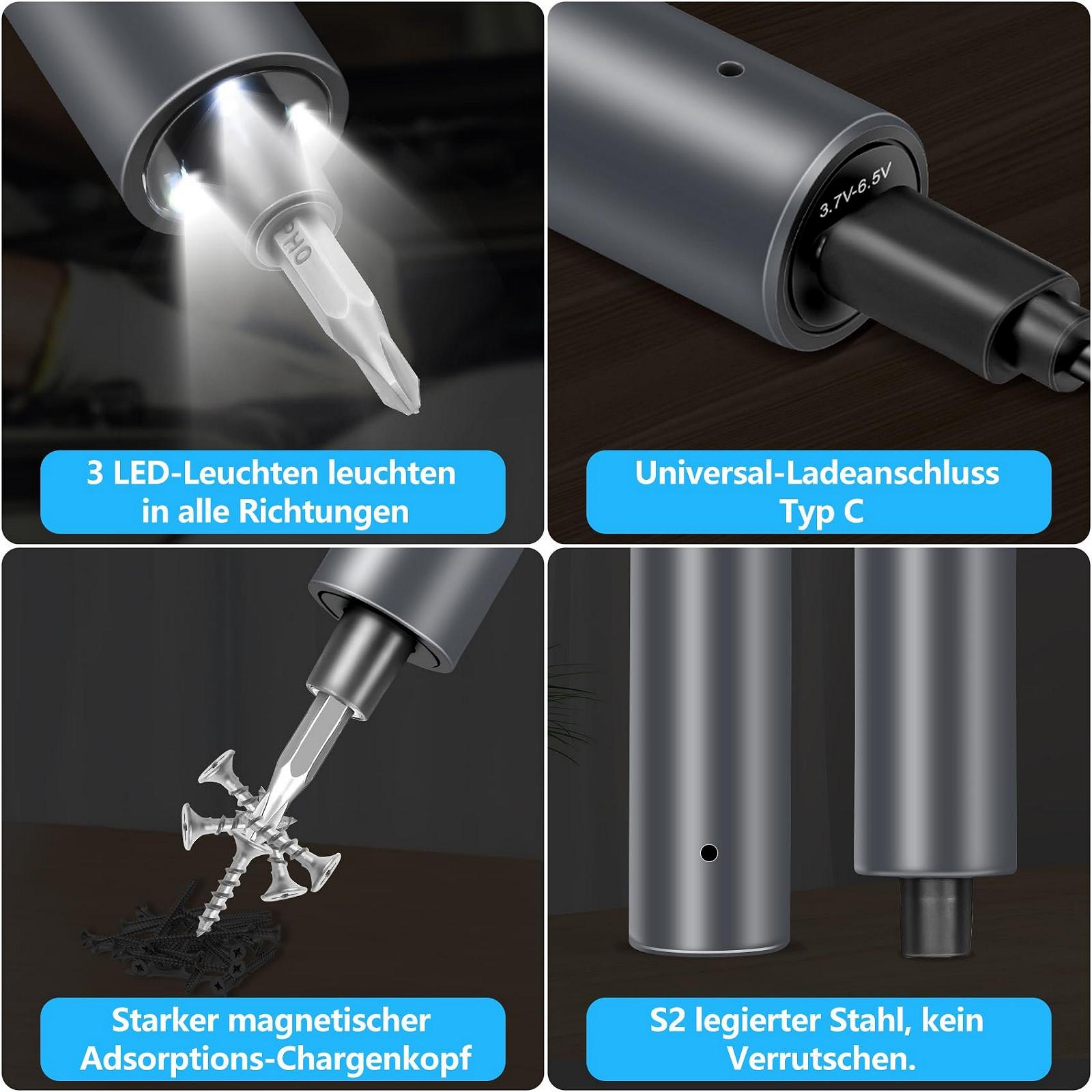 Електрична викрутка KKMOL 52 в 1 Магнітна, фото №4