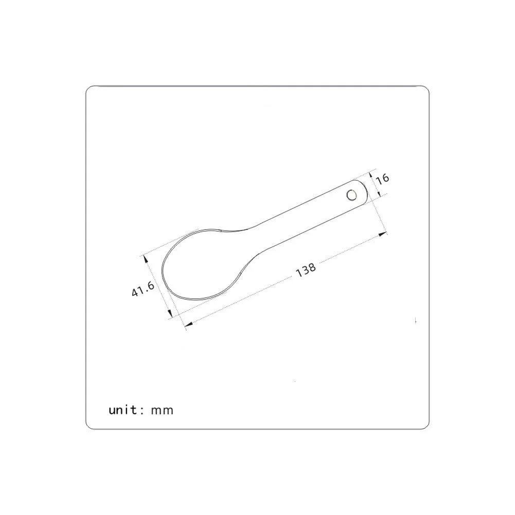 Ложка Keith Титан Ti5314 Маленькая, фото №5