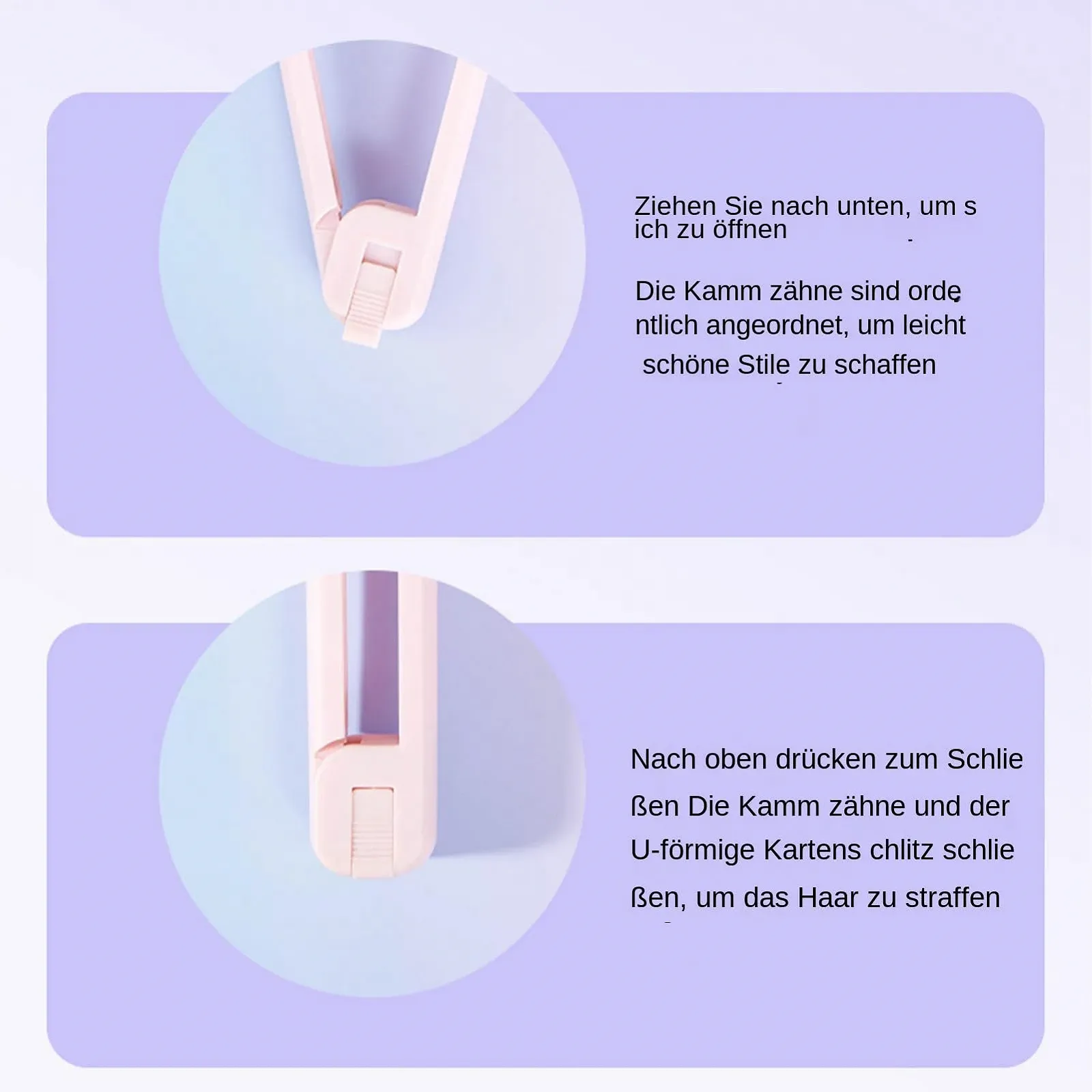 Щітка-випрямляч для волосся Бездротова Антистатична Портативна Nylon ABS, фото №7 Щітка-випрямляч для волосся Бездротова Антистатична Портативна Nylon ABS, фото №7